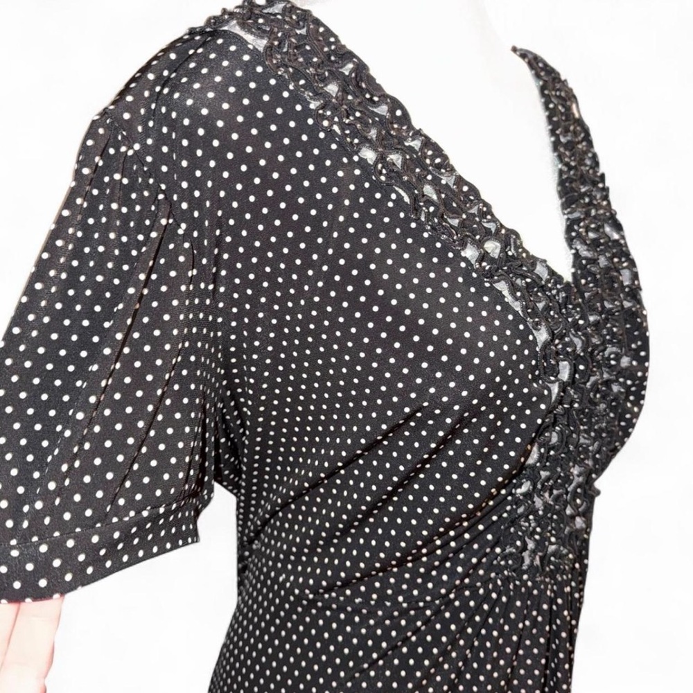 Rabbit Rabbit Rabbit Polka Dot Dress 16W - Picture 4 of 8
